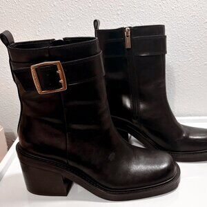 Vince Camuto buckle boots size 9
